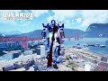 Amazing! Giant Robots City Battle Gameplay | Override