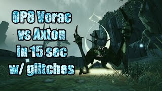 Borderlands 2: OP8 Voracidous vs Axton in 14.94 seconds (with glitches)