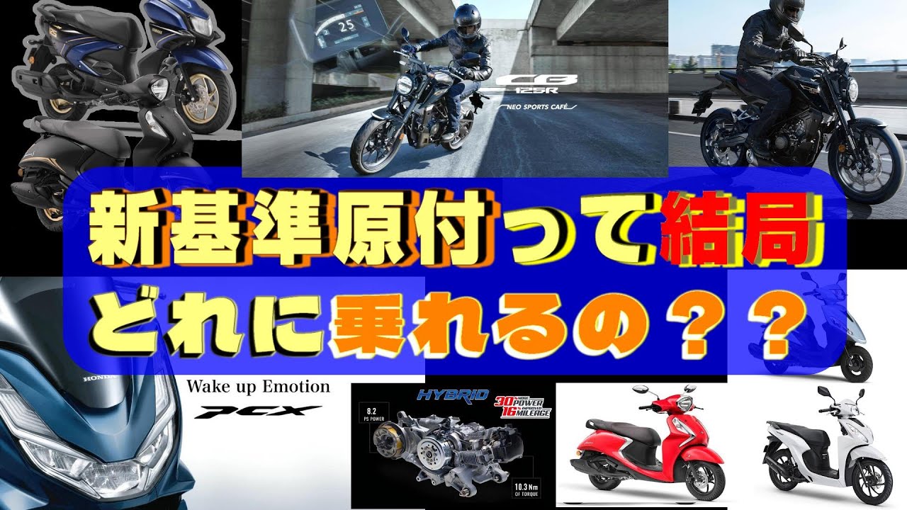 What will each manufacturer release? [New standard mopeds] Big