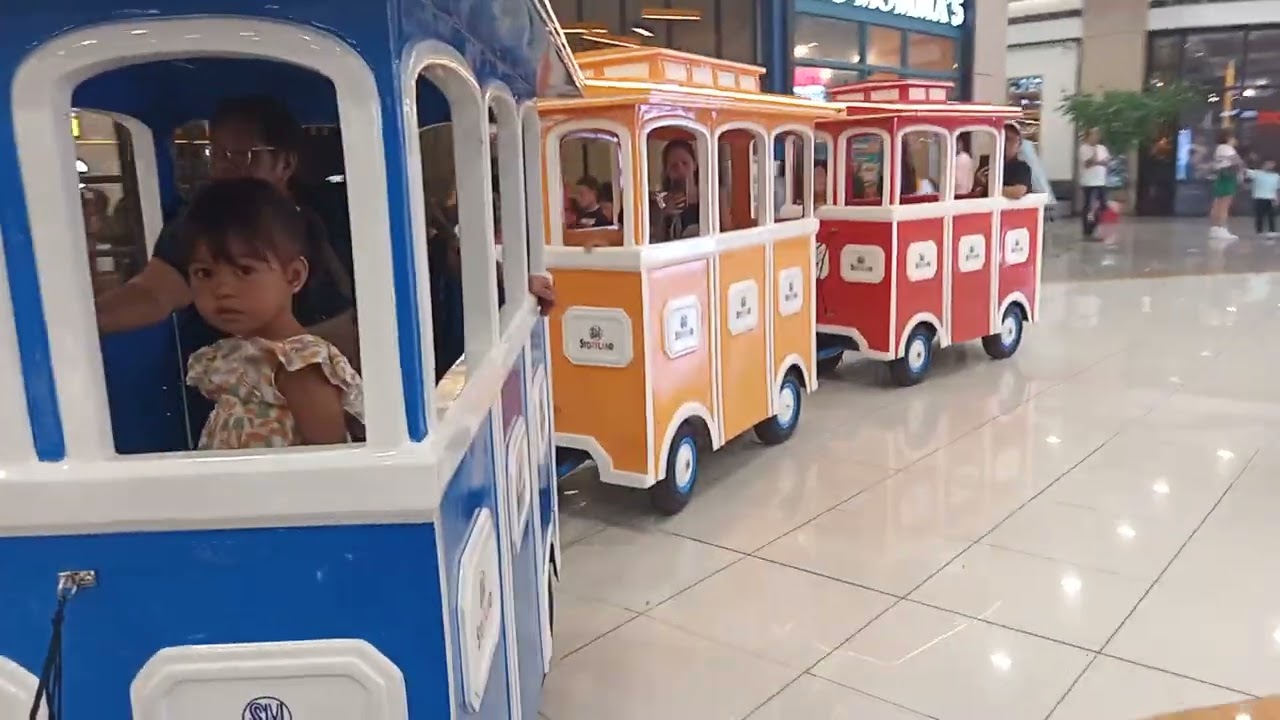 The SM Storyland Train On Ride Preview J