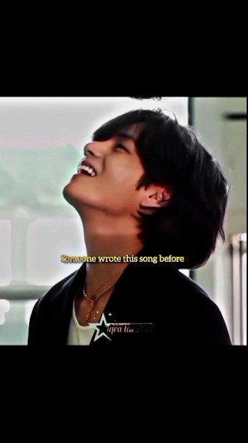 Someone wrote this song before 🥺 || @iqrataebabe || #bts #btsarmy #shortsviral #v #trending #bts