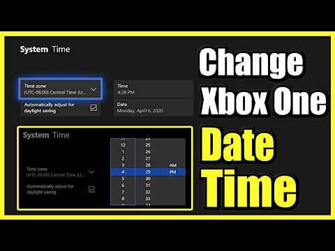 Video: Wie ändere ich Datum und Uhrzeit auf meiner Xbox 360? Video: Wie ändere ich Datum und Uhrzeit auf meiner Xbox 360?