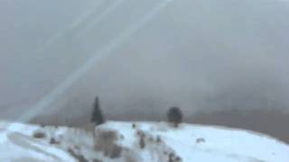 Golden eagle in flight outside Jackson, WY.  Poor video, sorry.