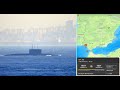 Russian Submarine Novorossiysk Leaking Fuel in the Med! Forced to Surface in Strait of Gibraltar