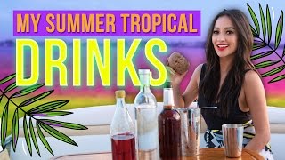 My Summer Tropical Drinks | Shaycation Miami Pt. 2