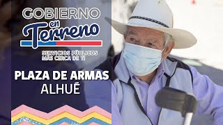 GET Plaza de Armas, Alhué - Abril