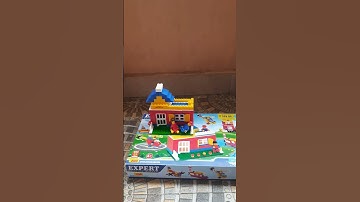 Expert building blocks# interlocking blocks# creativity ideas# making house#