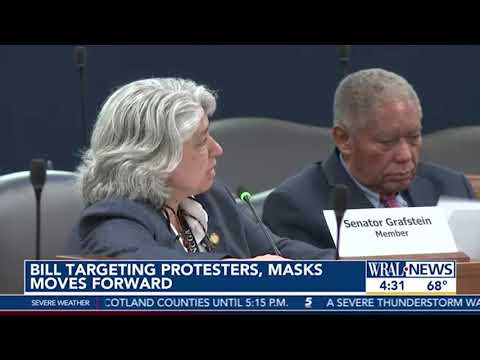 North Carolina Senate Panel Advances Anti-Mask Bill
