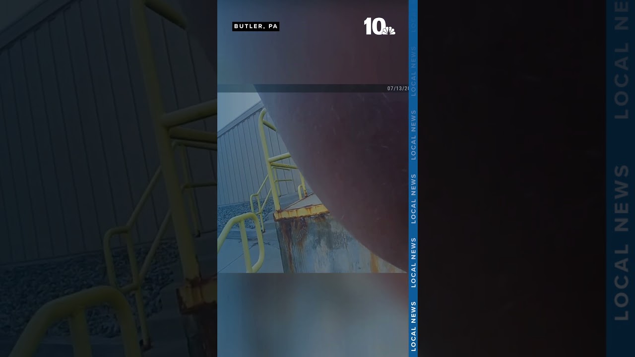 Rooftop encounter with Trump shooter caught in newly released bodycam video