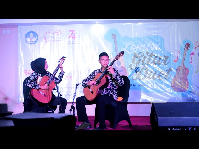 Juara 1 FLS2N Tingkat Nasional 2019 Kategori Gitar Duet Jenjang SMP class=