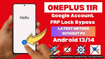 OnePlus 11R 5G FRP Bypass Android 14 | Oneplus Google Account unlock Without PC 2025 | A2GSM