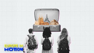 Which European countries are tourists visiting the most?