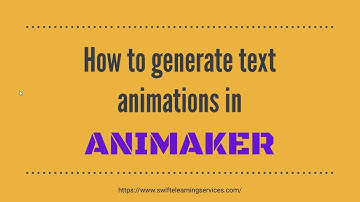 How to create text animations using Animaker