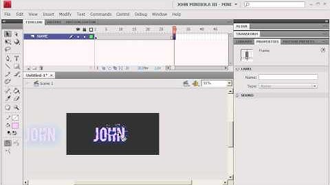 Flash Animating Text, Part 2 #flash #text #animation