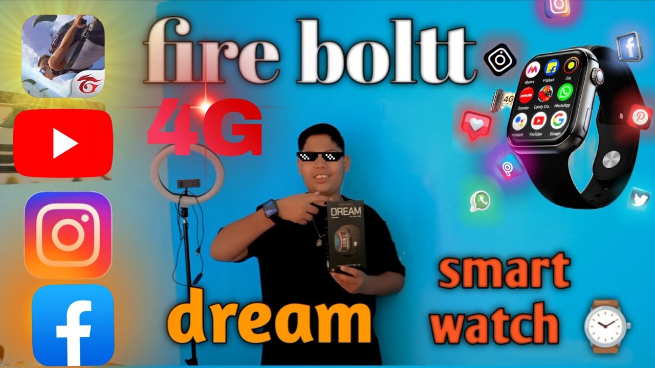 Fire boltt dream watch 4G 🤯