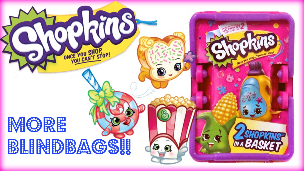 SHOPKINS Blind Bags 2 !!!!!!!!!! - YouTube