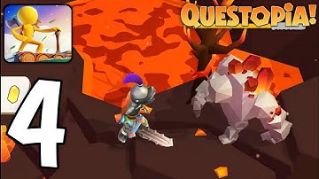 Questopia: Conquer the World - Gameplay Walkthrough Part 4 My Little Stickman Universe (Android,iOs)