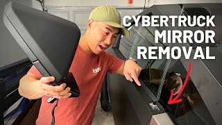 How To Remove Cybertruck Side Mirror  Foundation Series  DIY Easy Removal  TESBROS