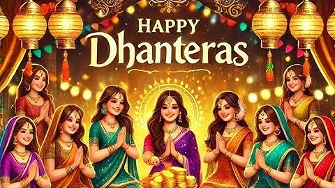 Subh Dhanteras Status ❤️ || Dhanteras 2025 Status 😍 || Happy Dhanteras Whatsapp Status