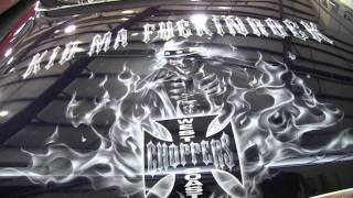 2012 Autorama - Kid Rock's cars in the Badass Lounge with 101 WRIF