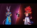 Beerus vs Gogeta