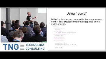 Anonymous records in Haskell