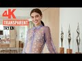 4K Try-On Haul See Everything | Transparent Dress, Lingerie &amp; Bikini Try-On Haul [#See-through] #203