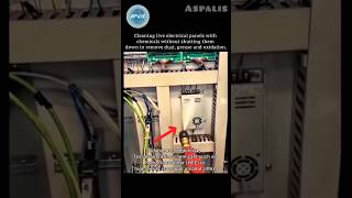 Live Electrical Panel Cleaning | No Shutdown Needed! Advanced Chemical Technology Explained #shorts