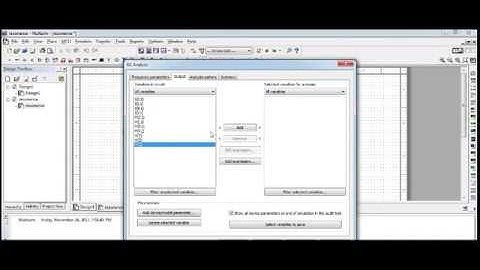 Multisim simulation for series resonance circuit part 2