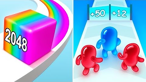 Jelly Run 2048 vs Join Blob Clash 3D✅‼️✅Big Update All Max Levels Gameplay K1XZ