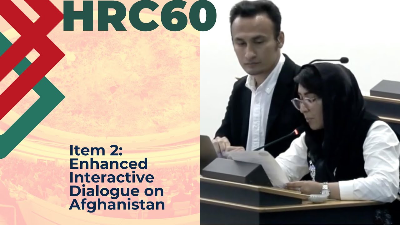 [HRC60] Enhanced Interactive Dialogue on Afghanistan