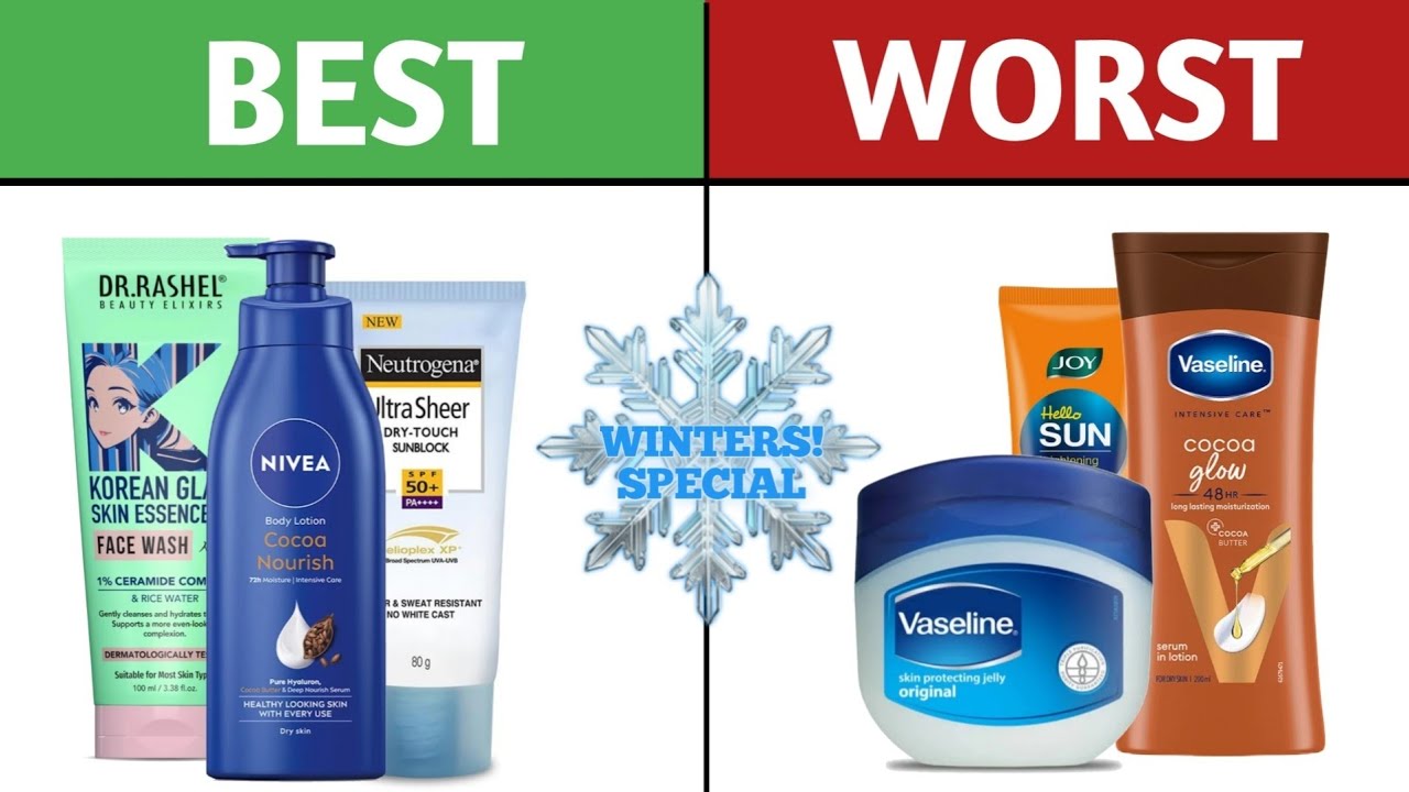 Ranking Winter Skincare Products with Memes (BEST to WORST)