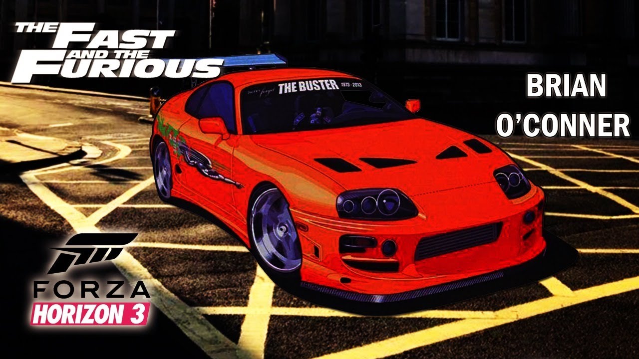 TOYOTA SUPRA MK IV 1994- BRIAN O’CONNER/ Forza Horizon 3 - LXST CXNTURY ...