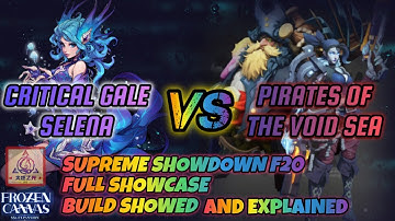 SS6❄️SELENA VS SS F20‼️SHOWCASE AND BUILD‼️@TorchlightInfinite