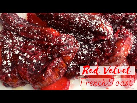 Red Velvet French Toast