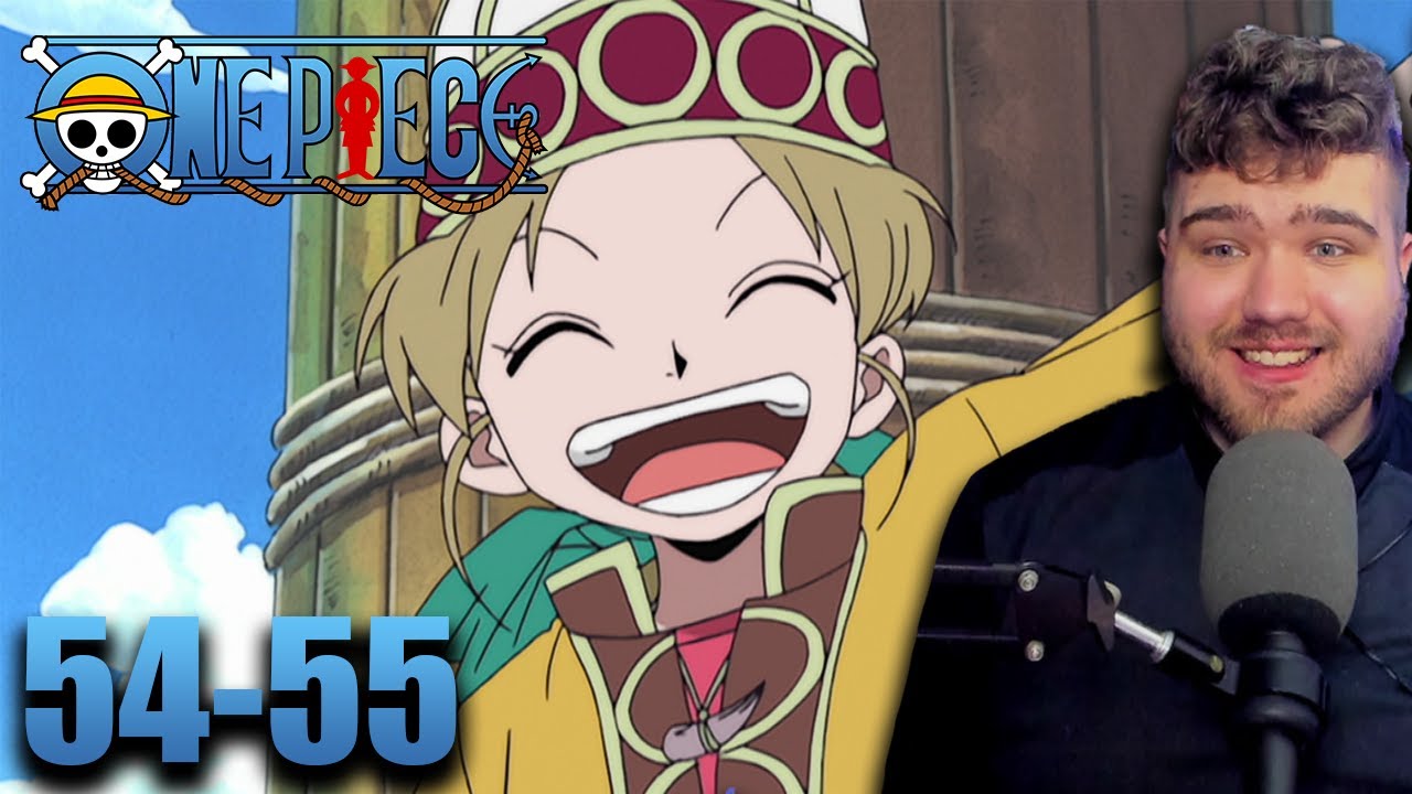 WARSHIP ISLAND AND APIS!!! - One Piece Episodes 54-55 REACTION!!