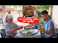 How to cook traditional Turkish food with my Mom! (TASTY STUFFED GRAPE LEAVES)