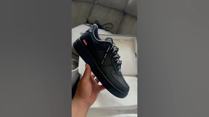 Nike Air Force 1 Supreme #shortvideo #sneakers #supreme #shortsfeed #airforce #shoes #shorts #viral