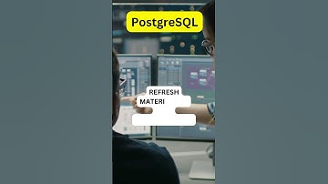 PostgreSQL REFRESH MATERIALIZED VIEW #database #postgresql #programming #developer