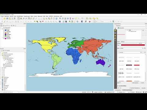 QGIS 3.16 Benutzeroberfläche