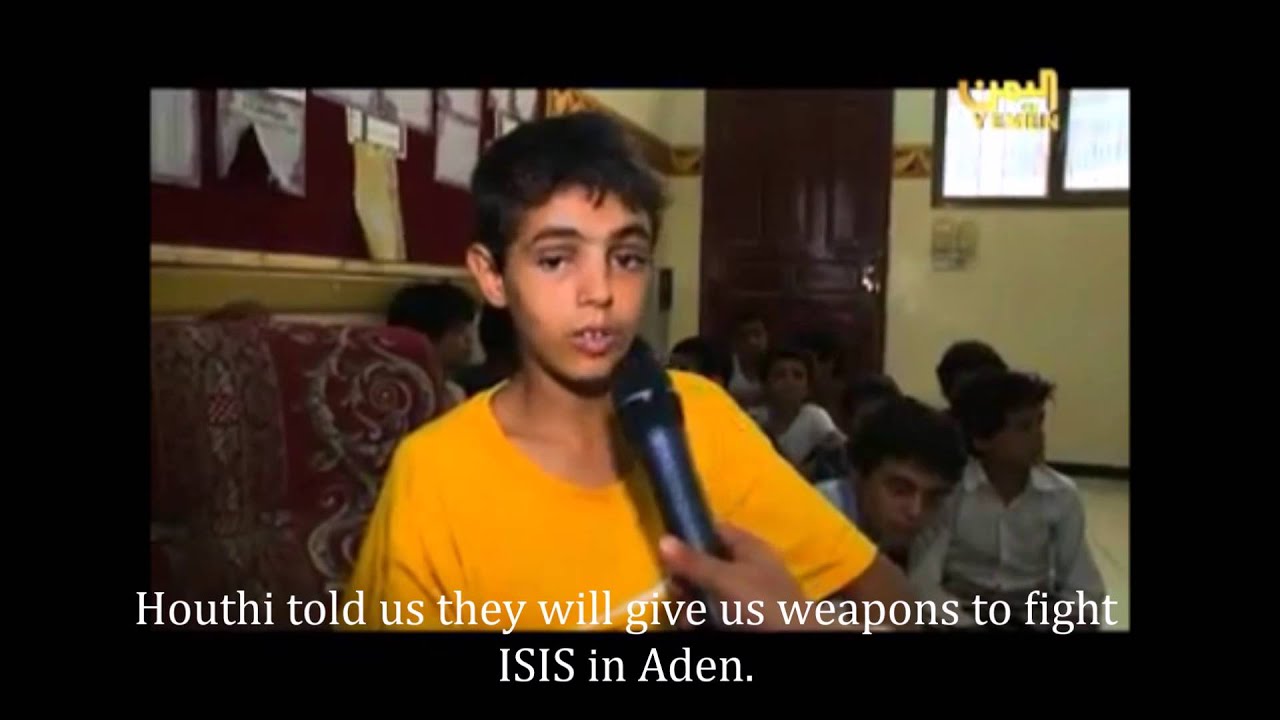 Houthi Child Soldiers