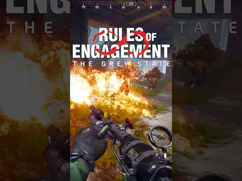 Flamethrower gameplay in Rules of Engagement: The Grey State 🔥