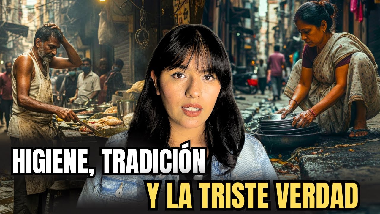 Por qué la COMIDA callejera de la INDIA es tan insalubre? La parte incomoda detrás de cada platillo.