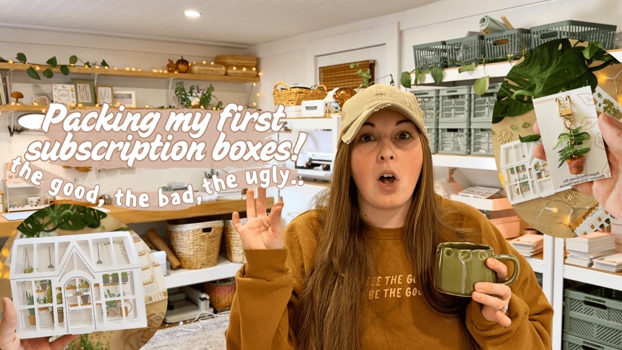 Packing my first subscriptions, the good, the bad, the ugly!