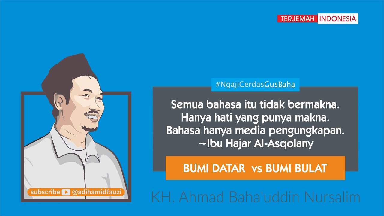 Semua Bahasa Itu Tidak Bermakna - Kaum Sawah Pemegang Terjemah  ||  Gus Baha'