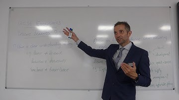 GCSE Economics 9-1 : Lessons Learned 1