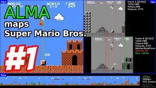 Super Marios Bros. - Nes - World 1-1 - Automated Level Mapper Alma