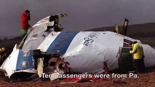 This year is the 30th anniversary of terrorist attack on pan am flight
103. plane exploded over lockerbie, scotland. a bomb had been placed
in cass...