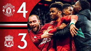 AMAD WINS IT IN THE DYING MOMENTS AGAINST LIVERPOOL 😮‍💨 United 4-3 Liverpool