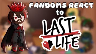 Fandoms React to Last Life SMP || Life Series SMP || GCRV || Joel Smallishbeans ||